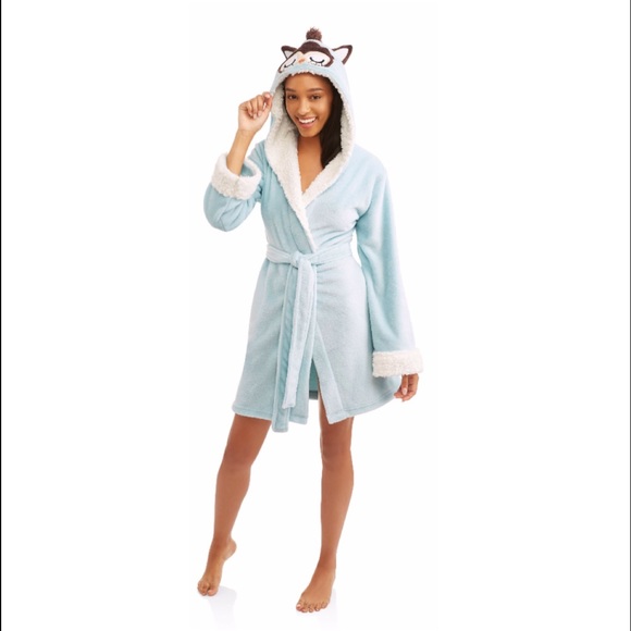 Body Candy Intimates & Sleepwear New Soft Sleeping Owl Bathrobe